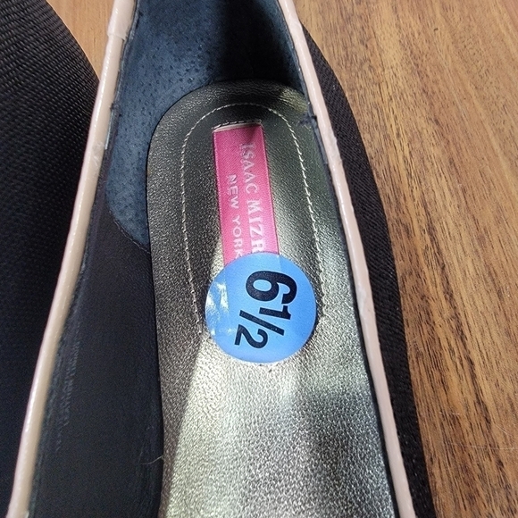 Isaac Mizrahi Linen Bow Front Square Toe Flats Size 6.5 - Picture 14 of 17